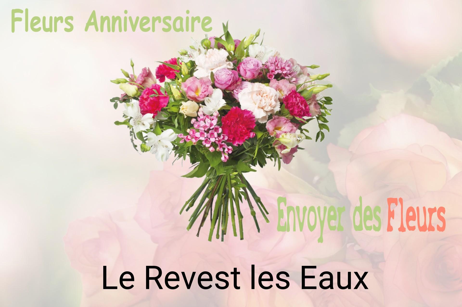 Bouquet de fleurs d’anniversaire livré à Le Revest-les-Eaux